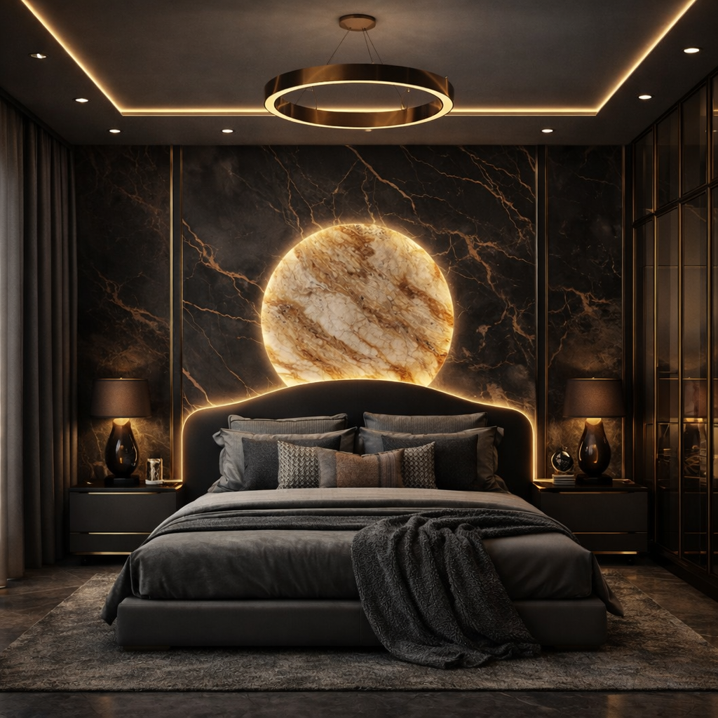 Bedroom interior design by Studio013