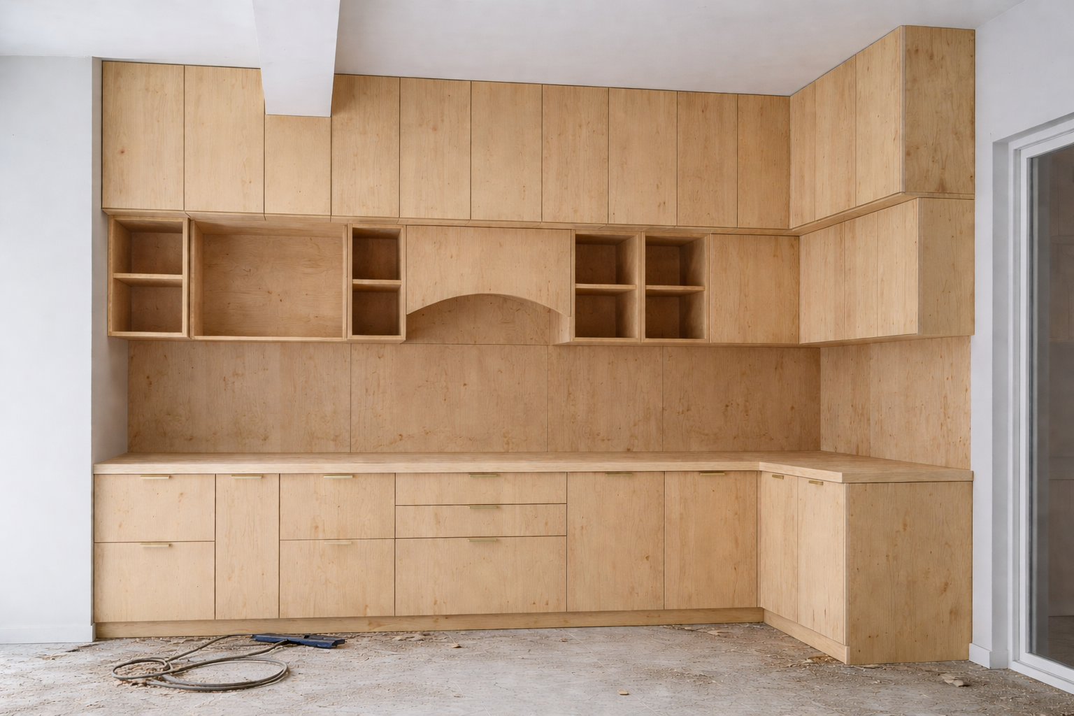 Kitchen interior design by Studio013
