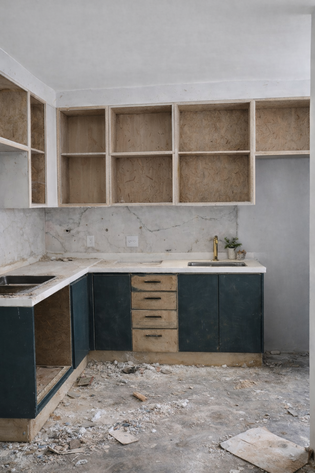 Kitchen interior design by Studio013